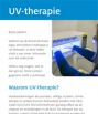 Cover folder UV-therapie